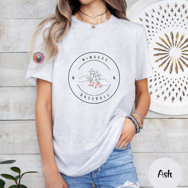 Mimosas and Baseball Tee